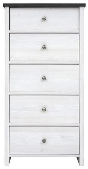 Σιφονιέρα Boston S106, Sibu πεύκο, Με συρτάρια, 116x59x40cm