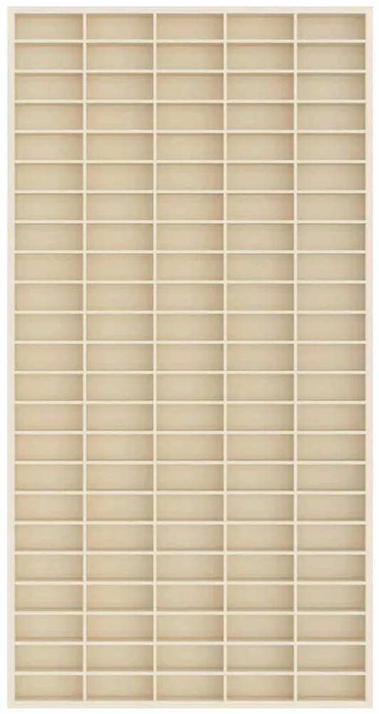 vidaXL Θήκη Επίδειξης Καφέ 50 x 4,5 x 96 εκ Επεξεργασμένο ξύλο