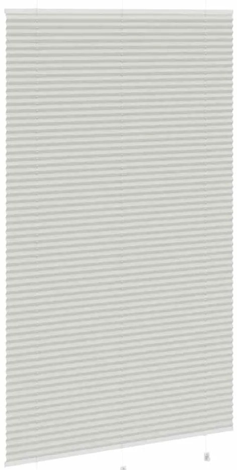 vidaXL Roller Blind Blackout ανοιχτό γκρι 115x200 cm Πλάτος υφάσματος