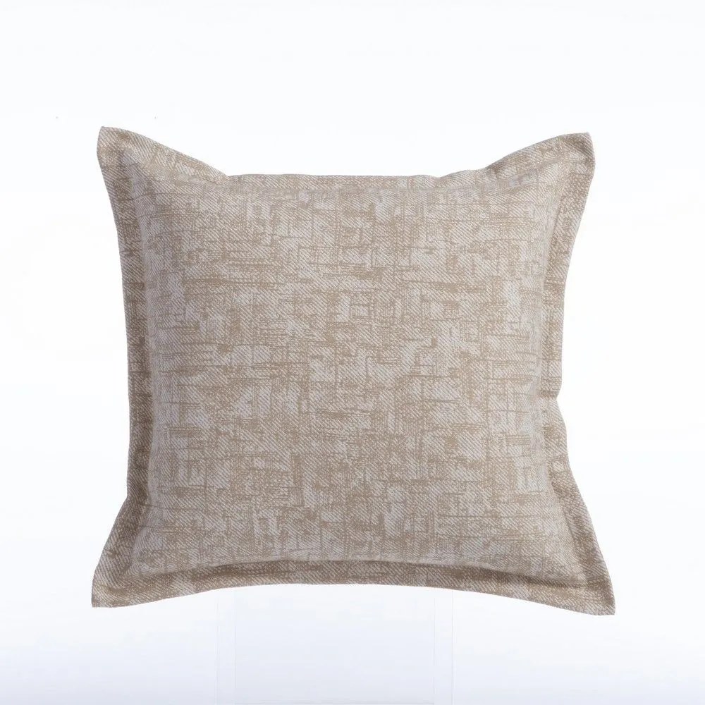 Μαξιλάρι Διακοσμητικό (Με Γέμιση) Garcia Beige Nef-Nef Homeware 50X50 Cotton-Polyester