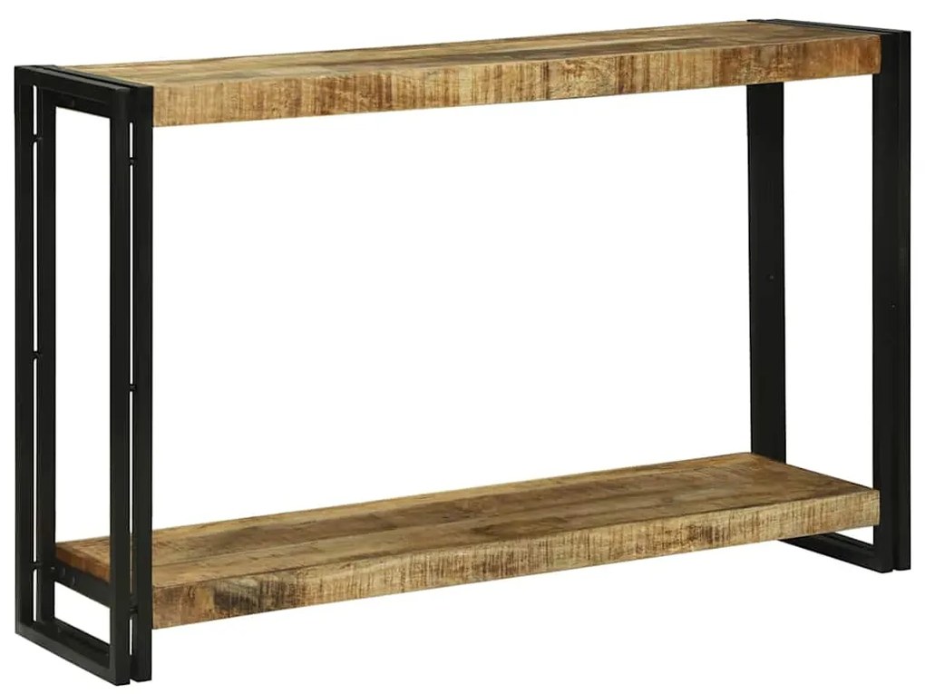 vidaXL Τραπέζι κονσόλας 120 x 33 x 75 εκ Μασίφ ακατέργαστο ξύλο μάνγκο