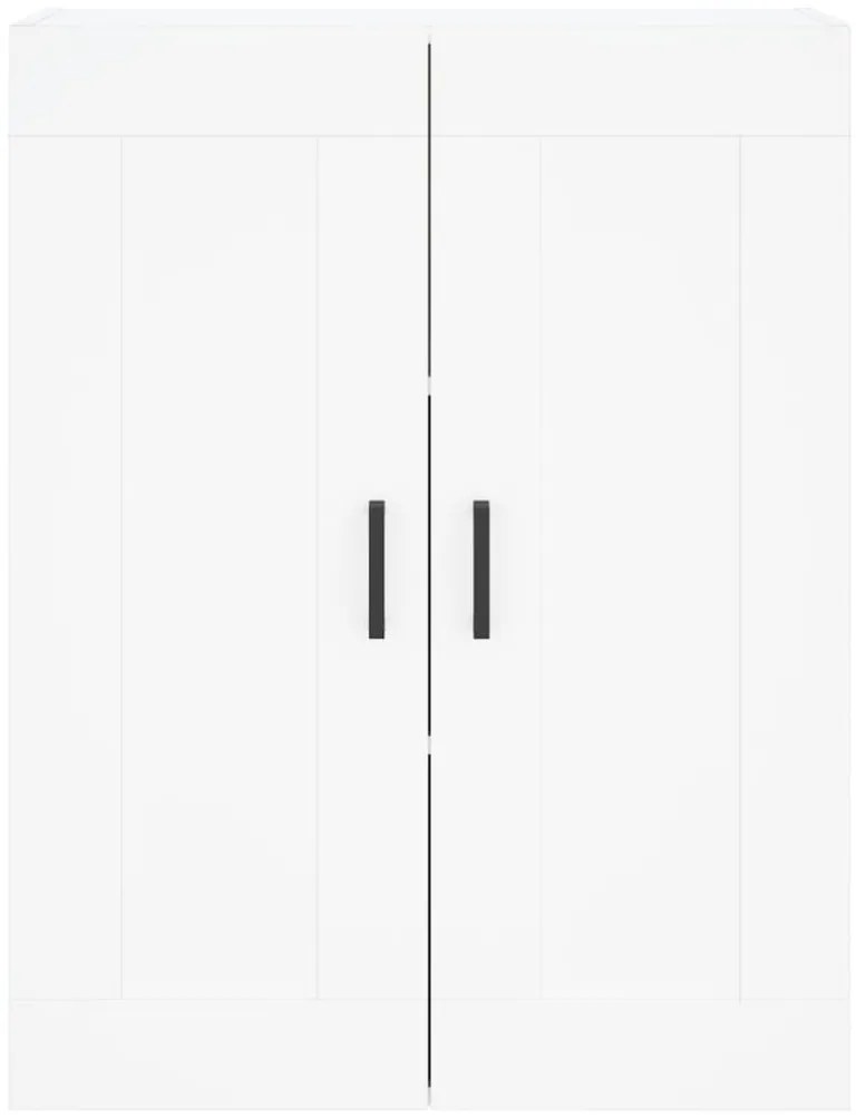 vidaXL Ντουλάπι Λευκό 69,5x34x180 εκ. από Επεξεργασμένο Ξύλο
