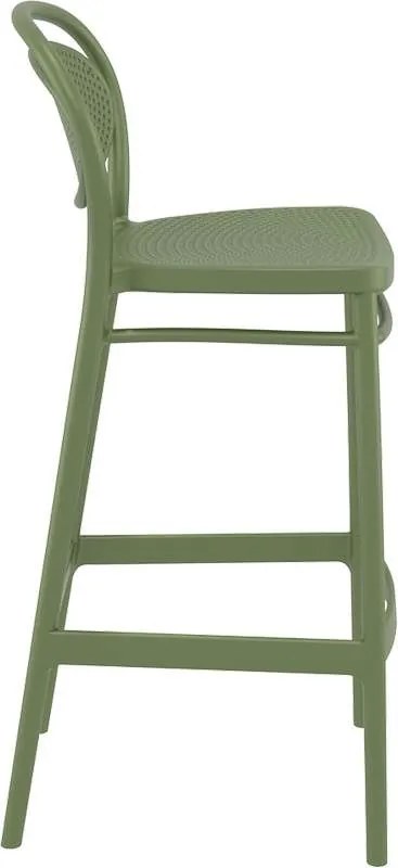 ΣΚΑΜΠΟ ΜΑΡΣΕΛ 75εκ. OLIVE GREEN ΠΟΛ/ΝΙΟΥ 45Χ52Χ106εκ.