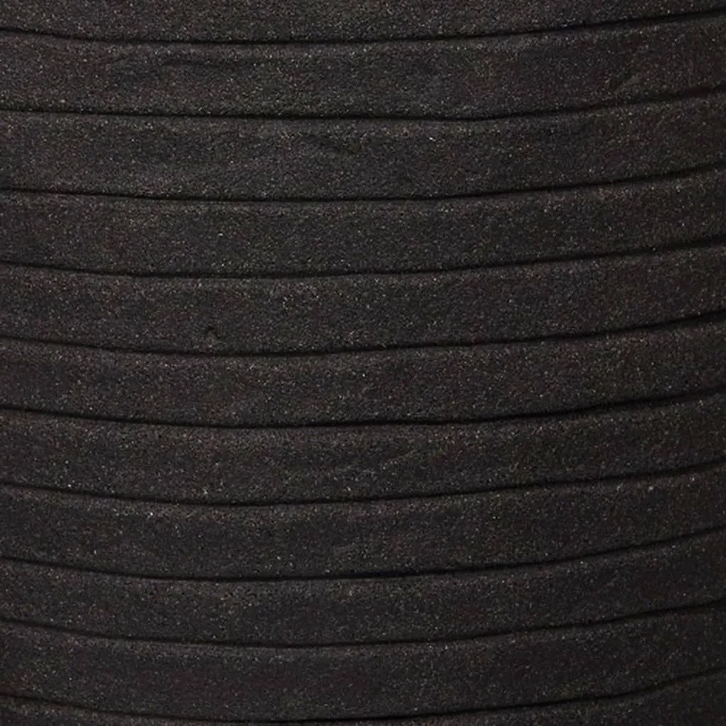 Capi Γλάστρα Οβάλ Nature Row Μαύρη 43 x 41 εκ. KBLRO933 - Μαύρο