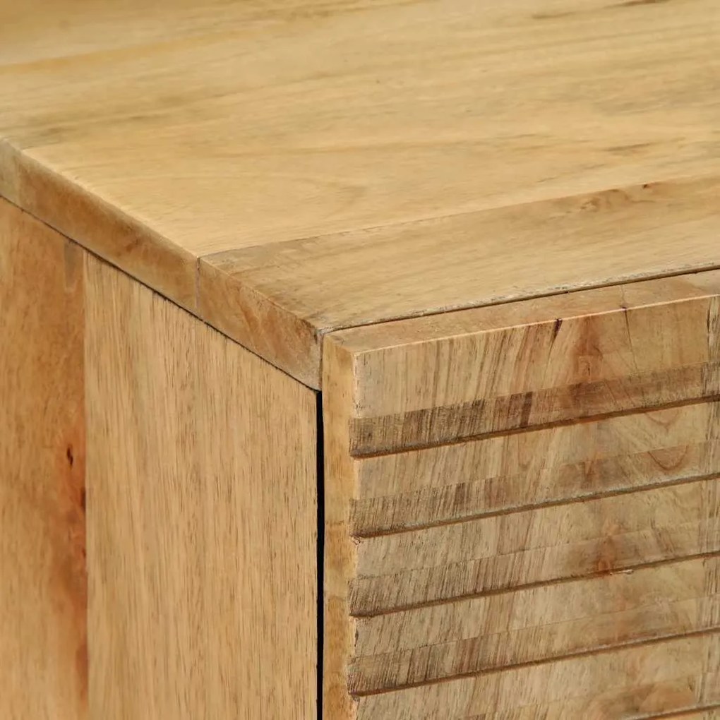 Sideboard καφέ 60x33x75 cm μασίφ ξύλο Mango - Καφέ