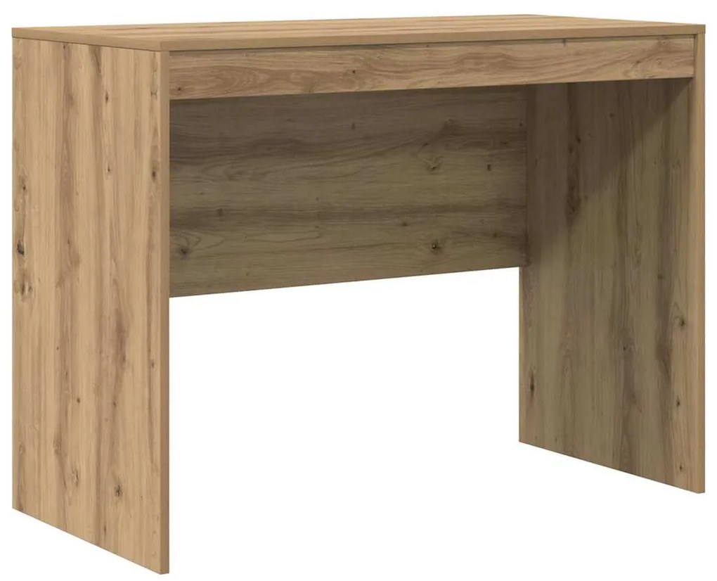 vidaXL Γραφείο με αποθηκευτικό χώρο με συρτάρι 2 pcs artisan δρυς