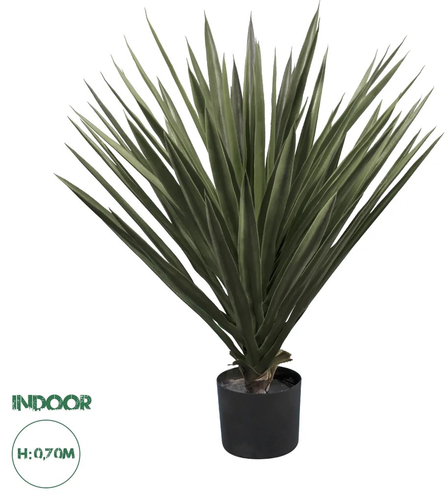 GloboStar® Artificial Garden SISAL AGAVE 20076 Τεχνητό Διακοσμητικό Φυτό Αγαύη Υ70cm