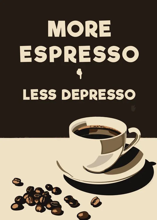 Εικονογράφηση More Espresso - Less Depresso, Andreas Magnusson