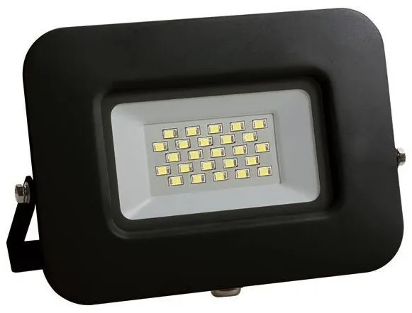 Προβολέας LED 20W IP65 6500K Αλουμίνιο PLUS Eurolamp 147-69319 Μαύρο