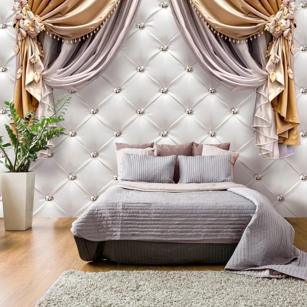 Αυτοκόλλητη φωτοταπετσαρία - Curtain of Luxury - 245x175