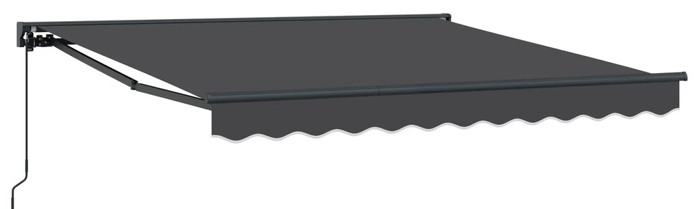 vidaXL Σκηνίτσα Αναδιπλούμενη Ανθρακί 350x250 εκ