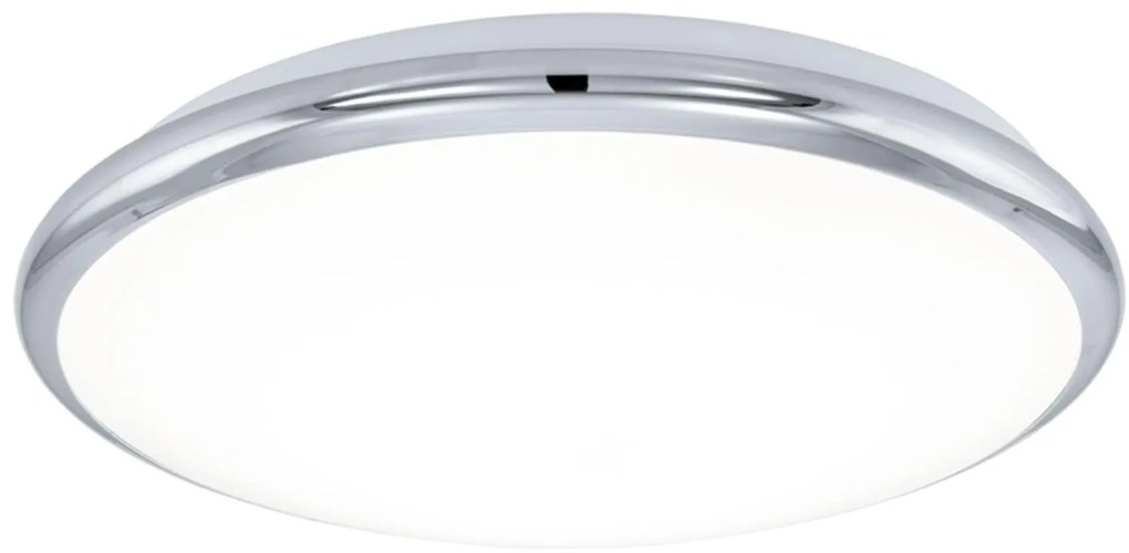 Φωτιστικό Οροφής Led Manilva 93496 White-Silver Eglo Metal, Plastic