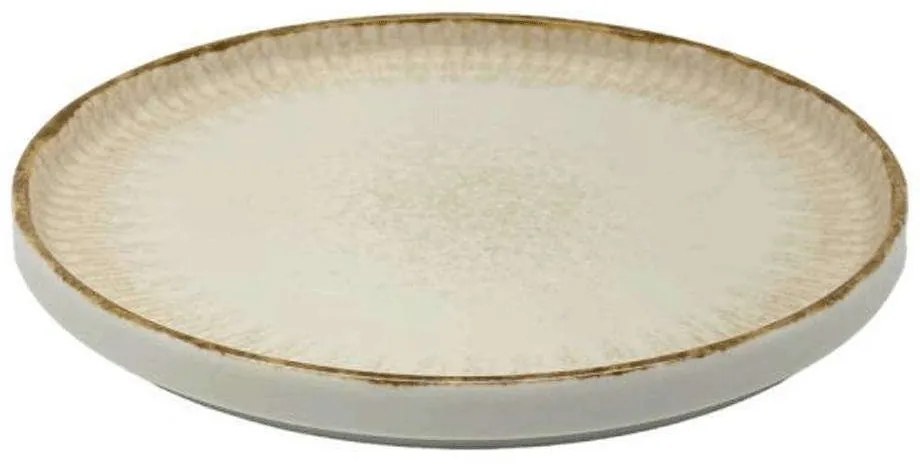 Πιάτο Ρηχό Vertical Premium Desert 8256-11 Φ27cm Beige Ankor Porcelain
