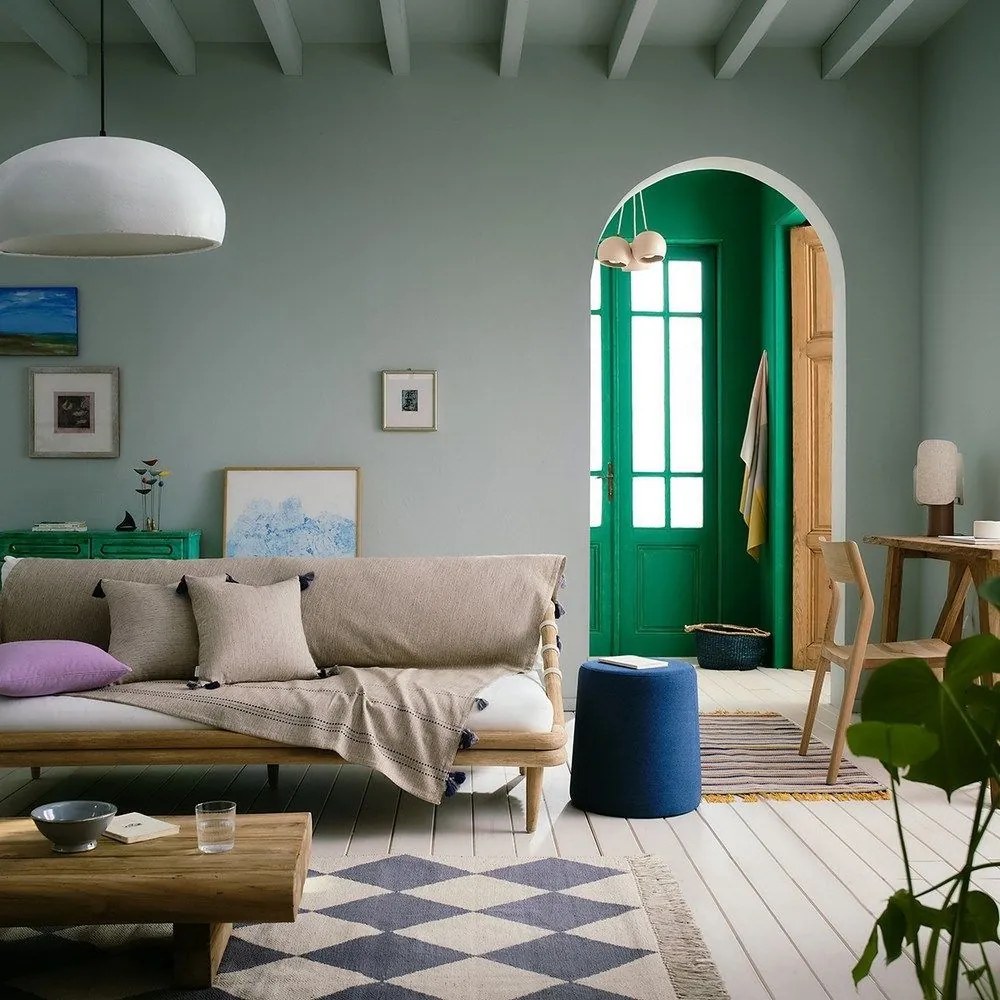 Ριχτάρι Saira 470/ 09 Marine Blue Gofis Home Πολυθρόνα 180x180cm 100% Βαμβάκι