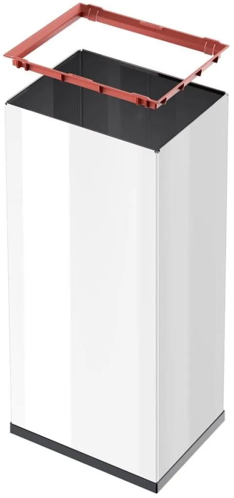 Hailo Κάδος Απορριμάτων Big-Box Swing Λευκός XL / 52 Λίτρα 0860-231 - Λευκό