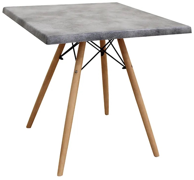 RANDY WERZALIT 70Χ70Χ73εκ.ΤΣΙΜΕΝΤΟ ZITA PLUS 70X70Χ73εκ.