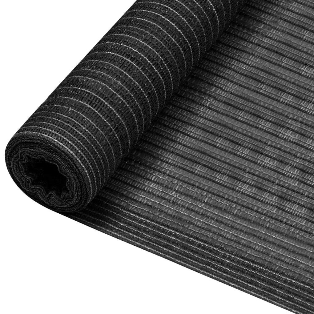 Δίχτυ Σκίασης Ανθρακί 1 x 25 μ. από HDPE 75 γρ./μ²