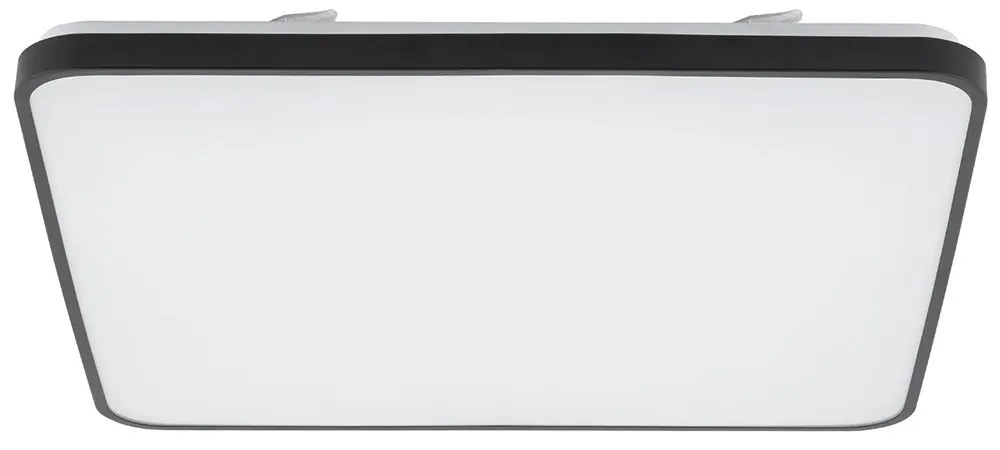 Φωτιστικό Οροφής - Πλαφονιέρα Agnes Square Pro 10988 63.5x63.5x5cm 64W 4000K 6000lm Led Black-White