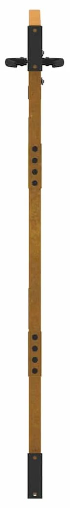 vidaXL Πόρτα Κήπου 85x125 εκ. από Ατσάλι Corten