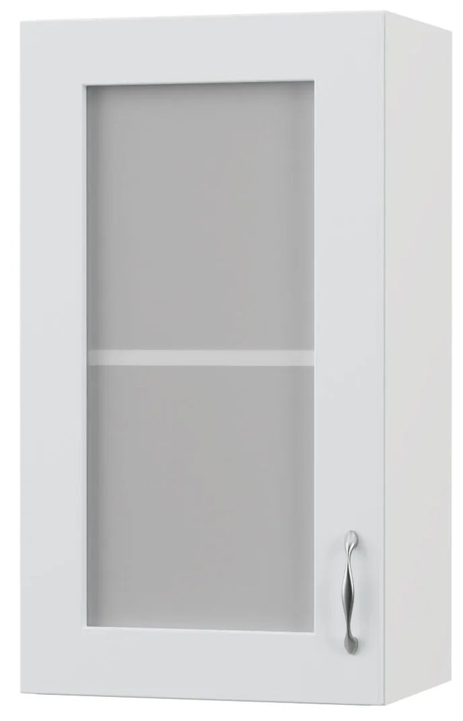 Modest Πάνω Ντουλάπι-Βιτρίνα Λευκό 40x30x72cm - GR-101-00176 - GR-101-00176