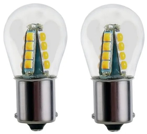 Λαμπτήρες LED μονοπολικοί S25 - R-DS25D-02AU - 2τεμ