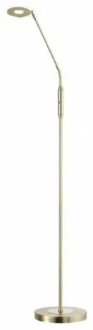 Επιδαπέδιο Φωτιστικό LED Dent ντιμαριζόμενο Fischer Honsel-40109-Ορείχαλκος 40109