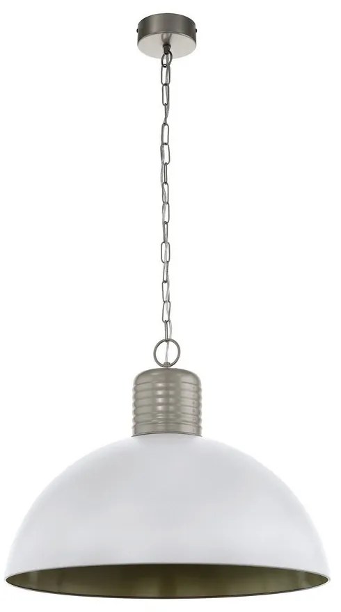 Φωτιστικό Οροφής Κρεμαστό Coldridge 49757 Light Grey Eglo Αλουμίνιο