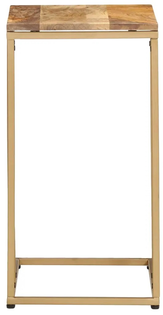 vidaXL Βοηθητικό Τραπέζι 35x45x65 εκ. από Μασίφ Ξύλο Μάνγκο