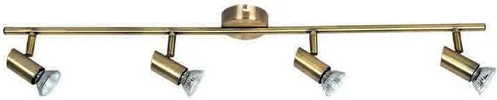 Επιτοίχιο σποτ InLight 9076-4-Μπρονζέ