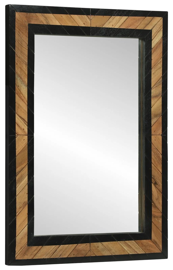 vidaXL Καθρέφτης 70x2x70 cm Σταθερό Ξύλο Ακακίας
