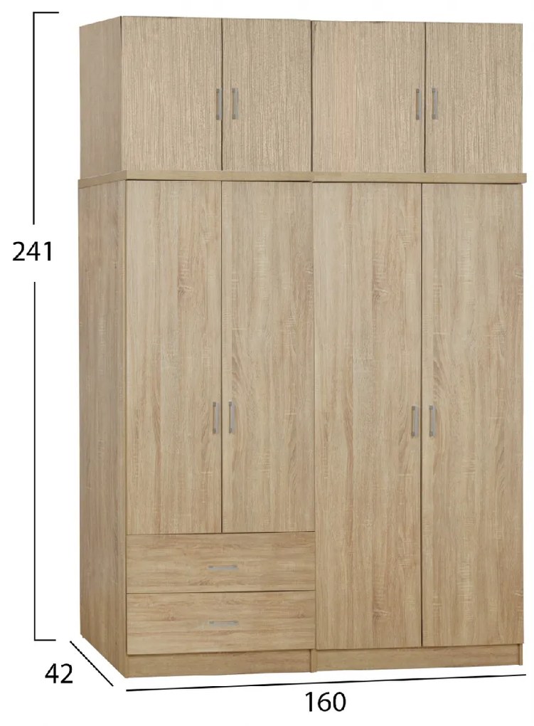 ΣΕΤ 4 ΤΜΧ ΝΤΟΥΠΑΛΑ 4ΦΥΛΛΗ ΜΕ ΠΑΤΑΡΙ SONAMA 160X42X241 HM11355.02