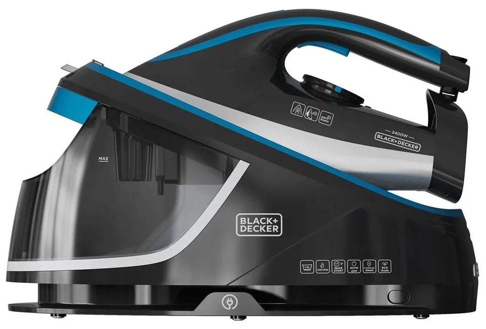 Σύστημα Σιδερώματος BXSS2401E Blue-Black Black&amp;Decker