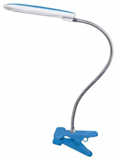 Πορτατίφ LED Με Κλιπ Aca Baz 15205LEDBEC Blue