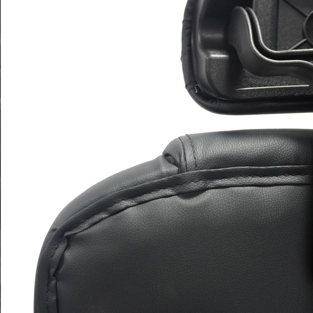 ΚΑΡΕΚΛΑ ΓΡΑΦΕΙΟΥ OCTAVIUS HM1202 ΜΑΥΡΟ PVC-ΜΕΤΑΛ.ΧΡΩΜΙΟ ΒΑΣΗ 63x73x129Υεκ