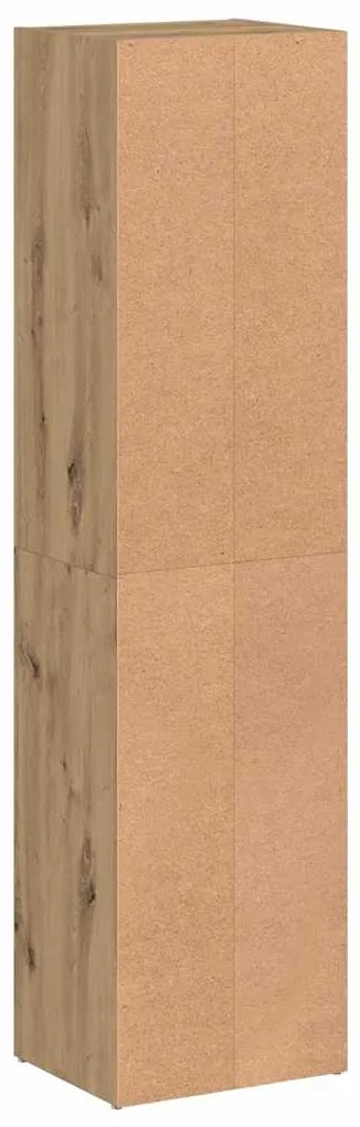 vidaXL Ντουλάπι βιβλίων Artisan Oak 36x30x143 cm Κατασκευασμένο ξύλο