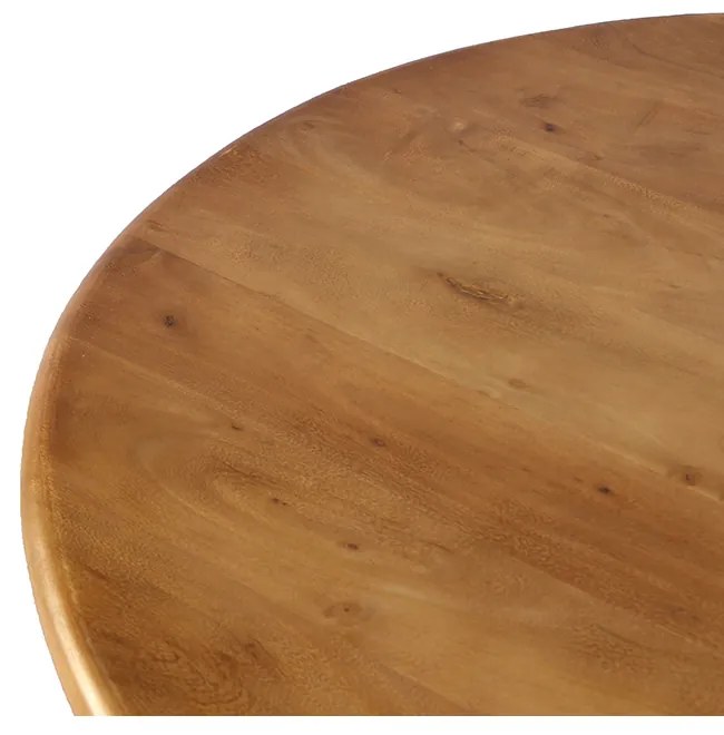 SAVOA COFFEE TABLE ΦΥΣΙΚΟ 80x80xH45cm - 04-1050