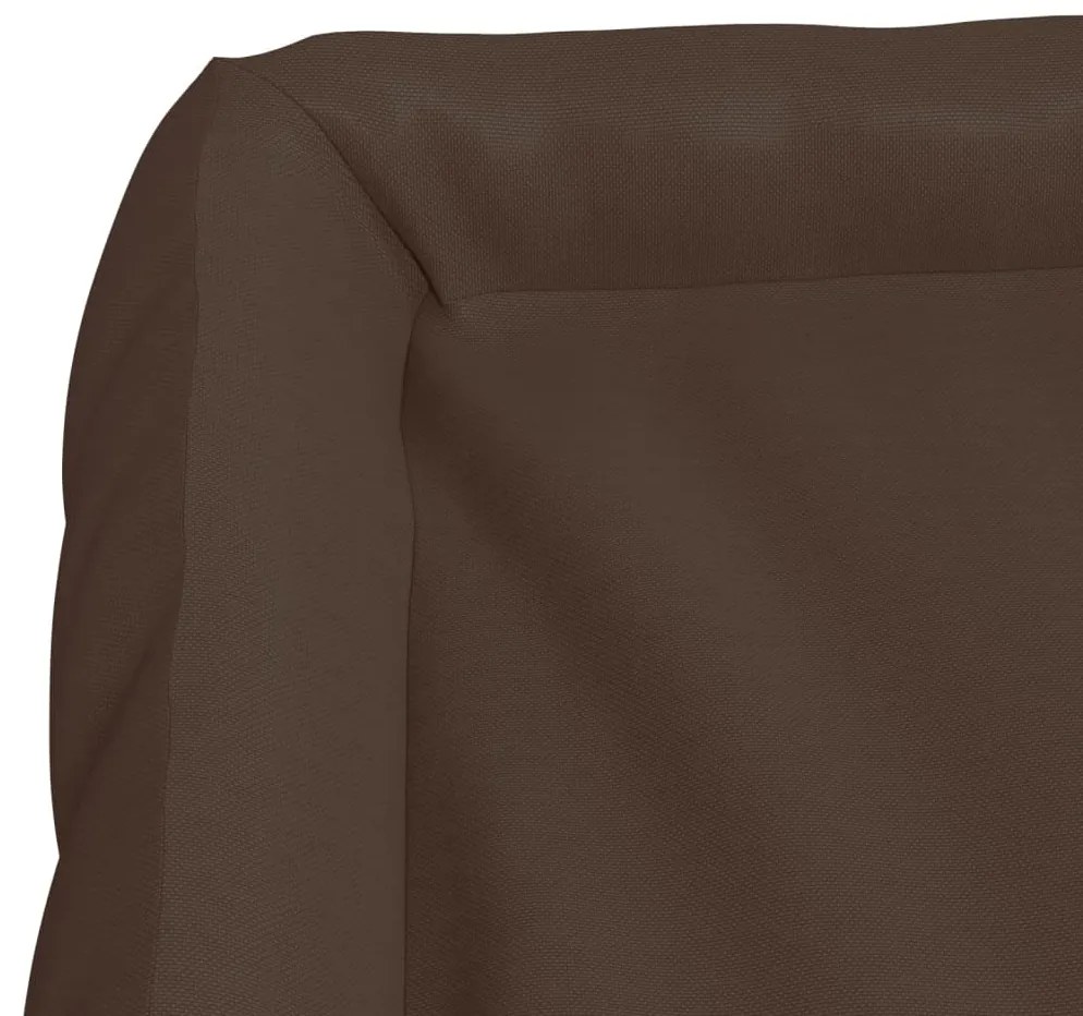 vidaXL Μαξιλάρι Σκύλου Καφέ 75 x 58 x 18 εκ. Ύφασμα Oxford