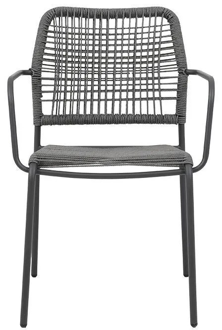 Καρέκλα Leana Fylliana Γκρί 56x59x80 εκ. 57x62x80 εκ.