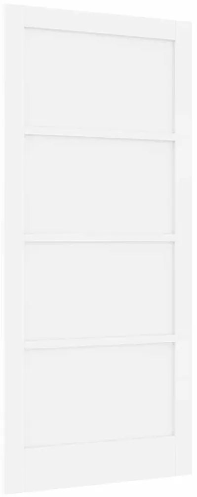 vidaXL Εσωτερική Πόρτα Λευκό 93 x 202 cm Κόντρα πλακέ