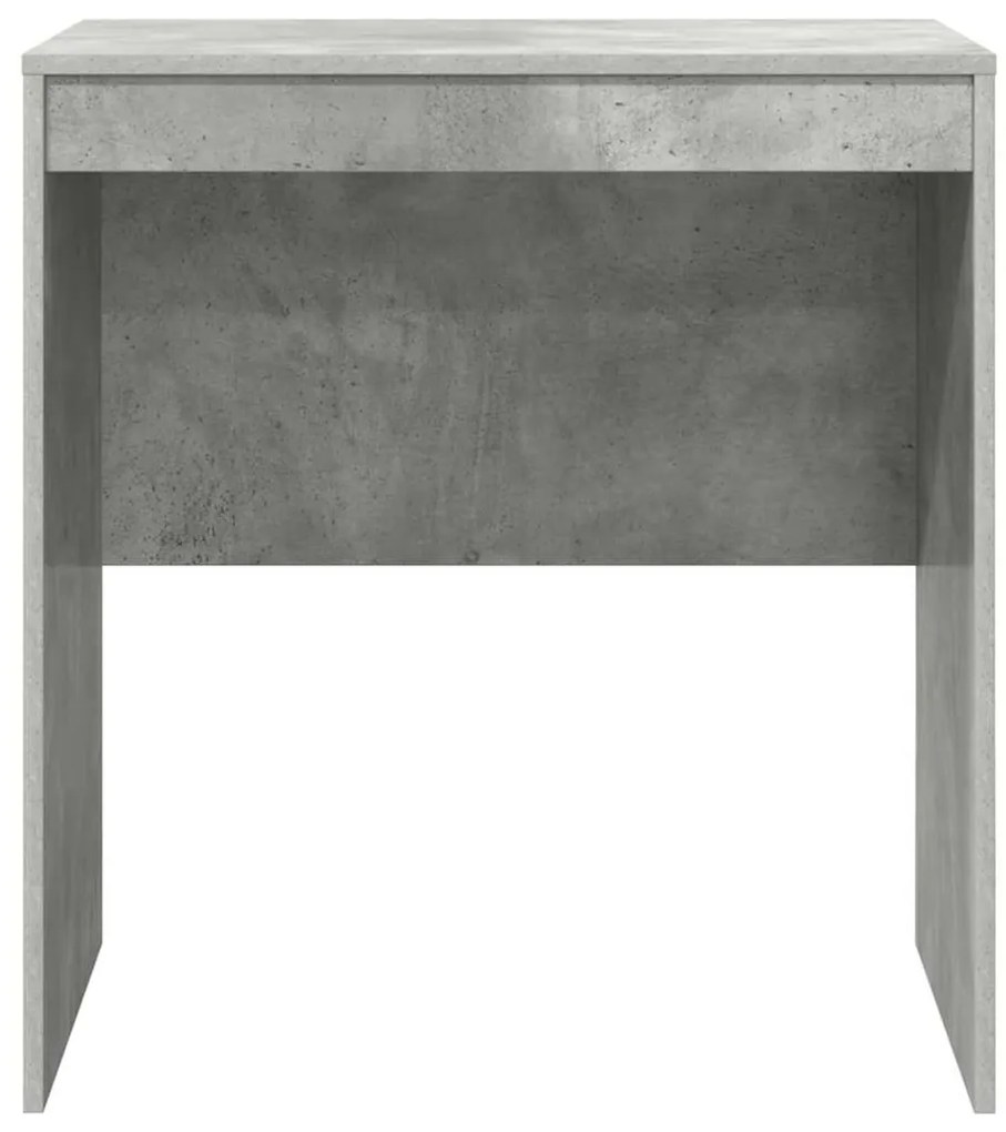 vidaXL Γραφείο Γκρι σκυροδέματος 70 x 50 x 76 εκ. Επεξεργασμένο ξύλο