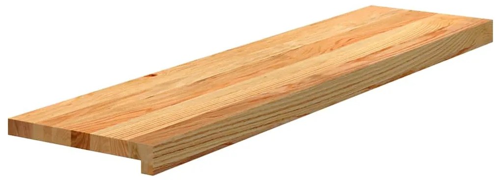 vidaXL Πατάκια Σκάλας 20 τεμ. Ανοιχτό Καφέ 100x30x2 cm Ξύλο Δρυός