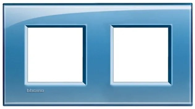 Πλαίσιο 2 + 2 Θέσεων Μπλε Bticino LNA4802M2AD Legrand-LNA4802M2AD-Μπλε LNA4802M2AD