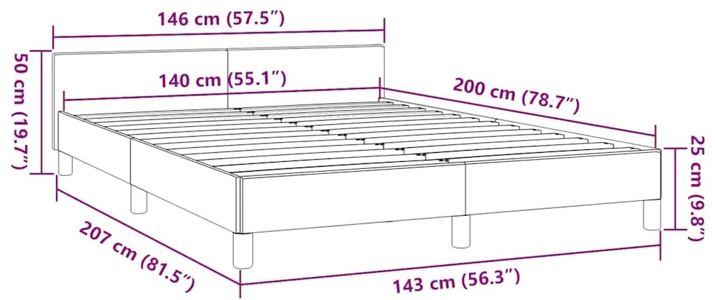 ΣΚΕΛΕΤΟΣ ΚΡΕΒΑΤΙΟΥ ΧΩΡΙΣ ΣΤΡΩΜΑ ΠΡΑΣΙΝΟ 140X200 ΕΚ.ΥΦΑΣΜΑΤΙΝΟ 347422