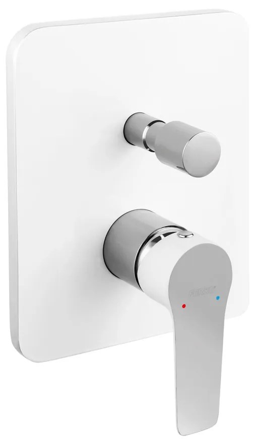 KARAG  ADORE Μίκτης ντους 2 εξόδων White/Chrome ADORE BDR7P FERRO KARAG-5902194971386
