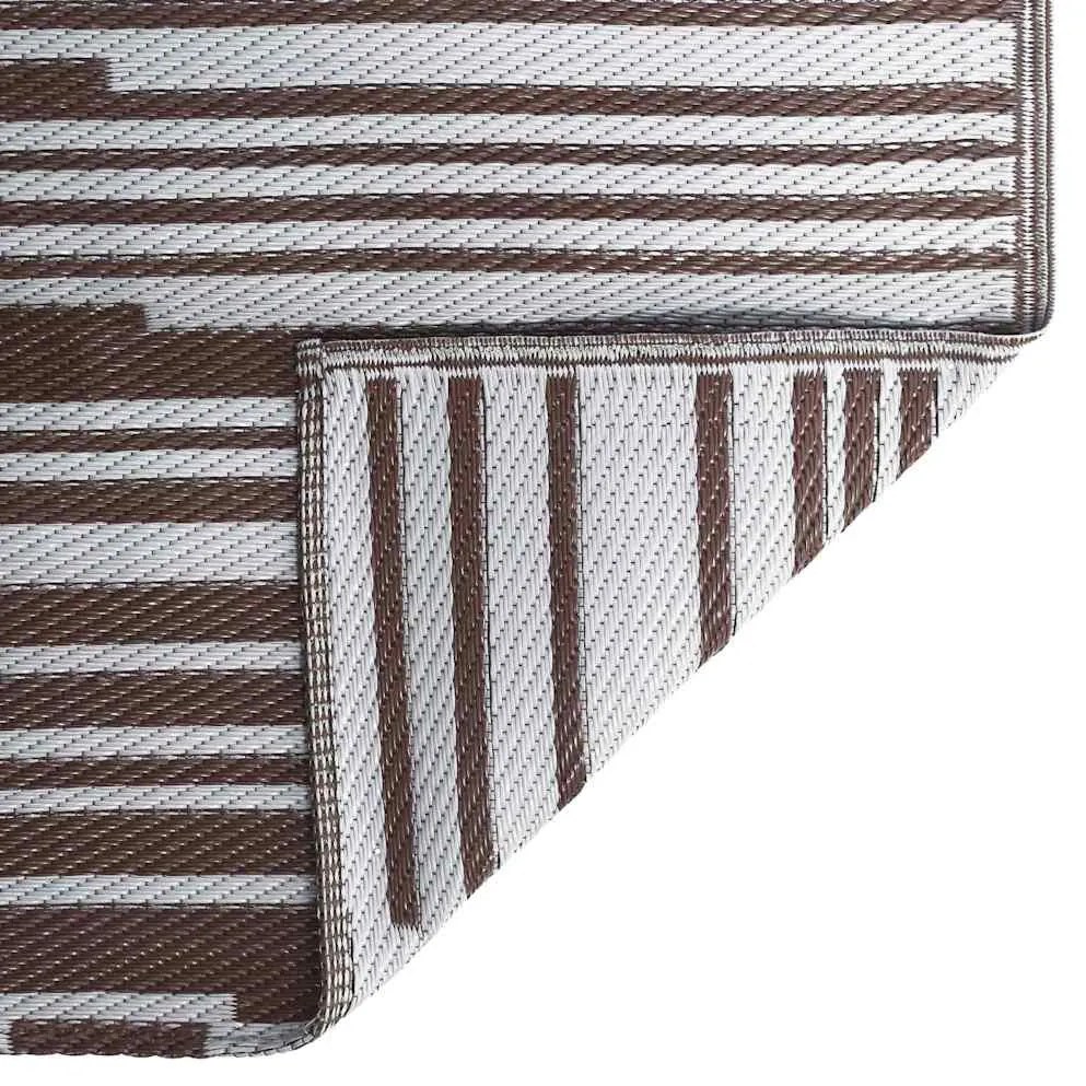 vidaXL Χαλί εξωτερικού χώρου Καφέ 300 x 400 cm PP