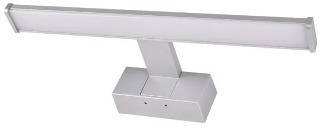 Απλίκα Φωτιστικό Τοίχου Μπάνιου LED 40cm 8W IP44 4000K από τη Lumen-3-40008166-Ασημί 3-40008166