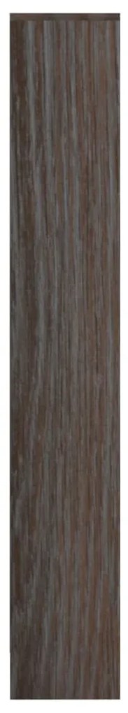 Παπουτσοθήκη 4 Πόρτες Γκρι Sonoma Δρυς 59x24x136 εκ Επεξ. Ξύλο 338135