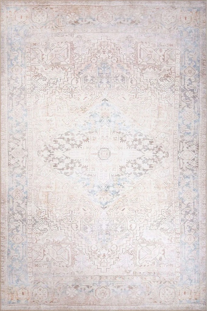 Χαλί Dorian AL 349 Beige-Blue Conceptum Hypnose 75X230cm