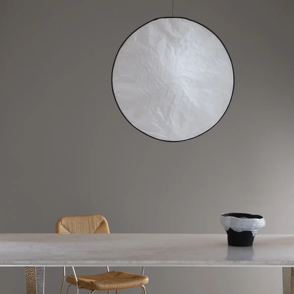 Φωτιστικό οροφής Tyvek®, διαμέτρου 70 εκ., Moon