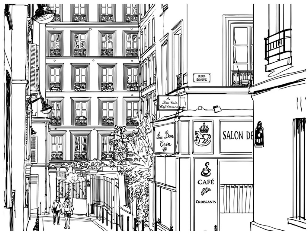 Φωτοταπετσαρία - A walk through Parisian streets 450x270